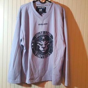 Grey hockey jersey adult small